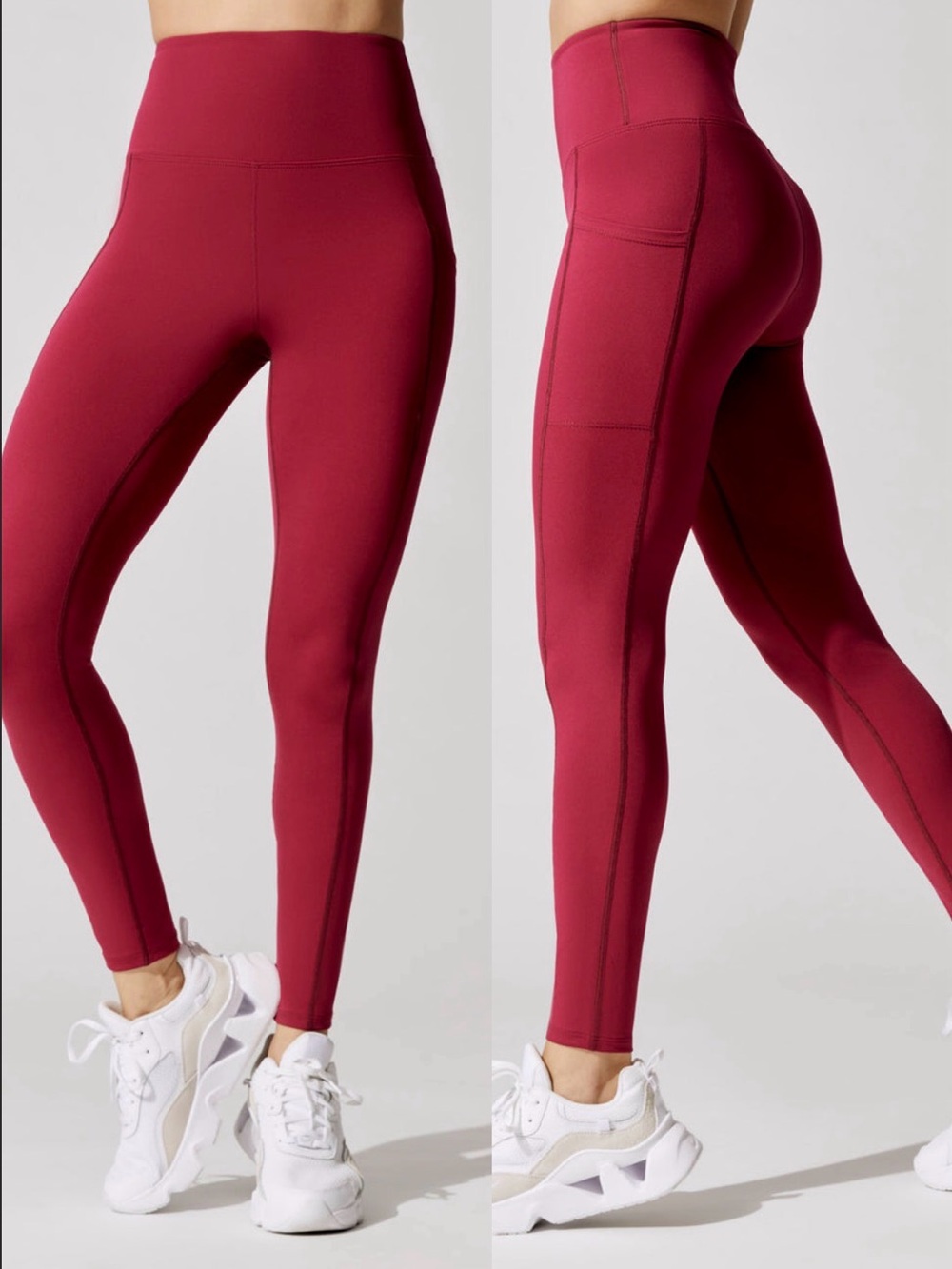 CARBON38 Eleven Legacy Tennis Legging by Venus Williams size XS in plum goddess